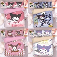 雙子星 床單套裝 床上用品 床笠 枕套 枕袋 三眼仔 勞蘇 水怪 生日 禮物 公仔  melody kuromi keroppi xo hello kitty 玉桂狗 布丁狗 布甸狗 蛋黃哥 litt