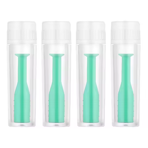 4pcs Contact Lenses Suction Stick Cup Lenses Inserter Remover Plunger Stick Eye Tweezers Tool Remova