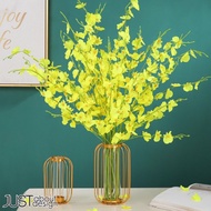 Nordic Pasu Bunga Hiasan Gold vase Pasu Bunga Plastik Nordic Decoration Ruang Tamu Hiasan Elegant