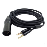 CUY Professional 4pin To 3 5mm Auditory Cable 4 Conductors Noise Resistant 300cm