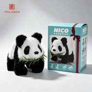 HILABEE Electric Stuffed Cuddly Cuddly Artificial Material Bamboo Leaf Panda