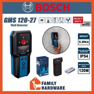 BOSCH GMS 120-27 Wall Detector With Pouch Wall Scanner Multi-Detector GMS12027 GMS 120 27