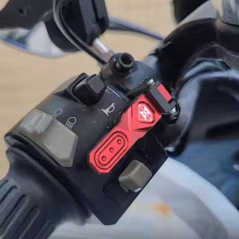 Motorcycle Switch Button Cover Horn Button Shell Extension Button Bracket Accessories For CFMOTO 250