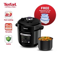 Tefal Pressure Cooker CY601D65 HomeChefSmart 6L Fast Cook 1000W CY601D