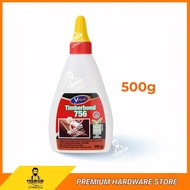 V-TECH Timberbond 756 500G VT-756 Fast Dry Wood Parquet Glue Gum Adhesive Gam Kayu Susu Cepat Kering