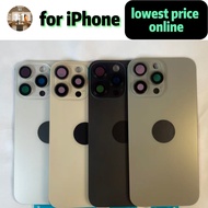 1：1 back glass for iPhone 16 pro max/plus with camera lens & Magnets