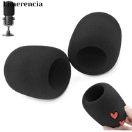 LIMERENCIA Mic Windscreen Cover, Windproof Replacement Microphone Pop Filter, Flocked Sponge Foam Mi