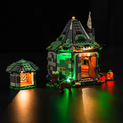 Vonado LED light 76428 set is suitable for Hagrid's Hut: An Unexpected Visit building blocks (lighti