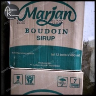 Sirup Marjan Boudoin Rasa Cocopandan/Melon 1 Dus (12 Botol) Terbaru