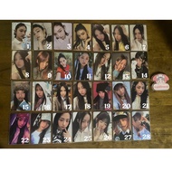 NEWJEANS GET UP OFFICIAL WEVERSE VER ALBUM PHOTOCARDS - MINJI DANIELLE HAERIN HYEIN HANNI
