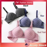 💥JW Fashion💥Women Bra / Non-Wired Bra Size 34-40 AB Cup / Daily Bra Lingerie Triangle Bra [L-34698]