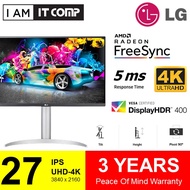 LG 27 Inch 27UP850W / 27UP850-W / 27UP850N / 27UP850N-W 4K UHD IPS 60Hz Monitor with AMD FreeSync - 