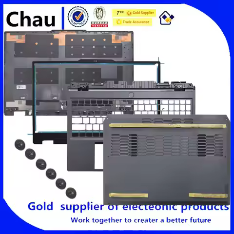 New For Chau LOQ 15AHP10 LOQ 15IRX10 Laptop LCD Back Cove/LCD Bezel /Palmrest cover/Bottom Base cove