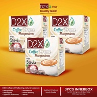 D2X Coffee Kreme Mangosteen Sweetened with Stevia Bundle of 3