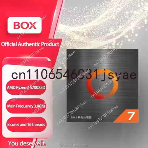 High Cost Performance AMD Ryzen 7 5700X3D 8-Core, 16-Thread Desktop Processor for Desktop Computer A