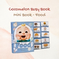 [SG SELLER] Cocomelon 'Food' Busy Quiet Book Children’s Day Gift Preschool Activity Montessori Toddler Learning