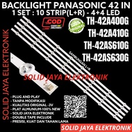 PANASONIC LED TV BACKLIGHT 42 INC TH-42A400G TH-42A410G TH-42AS610G TH-42AS630G 3V 8K TH 42A400 42A4