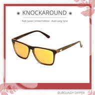 Knockaround Sunglasses : Fast Lanes Limited Edition-Auld Lang Syne Polarized Sunglasses Men