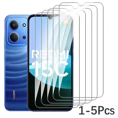 For Xiaomi Redmi 15C 4G Glass 1-5Pcs 9H Screen Protector 6.9'' For Xiaomi Redmi 15C 15 C C15 5G 2025