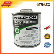 Weld-On P70 CLEAR Primer for PVC/CPVC , 946 / 473ML (Ready StocK)