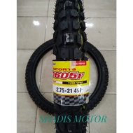 DUNLOP Tire RegularDUNLOP D605 F Size 275 21 TubetypeRing