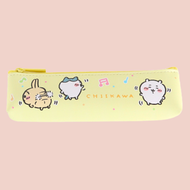 Nagano - (黃色)Chiikawa 拉鍊筆袋 小儲物袋 小化妝袋 小可愛 小八 兔兔 吉伊卡哇