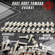 YAMAHA BODY BOLT 2 KEYS STAINLESS 304 THE A2-70 ANTI-RUST PROBOLT