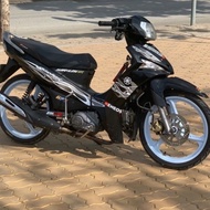 Tem sirius fi lửa xám đen