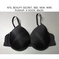 N73. BEAUTY SECRET BRA 38D
