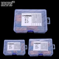 60Values 1/2W 1W 2W 3W 1% Metal film resistors kit dip 0.1R 100R 200R 300R 1K 2K 3K Resistor