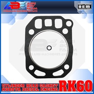 ◺ ┴ ◠ Cylinder Head Gasket RK60 RK70 Kubota Diesel Engine