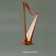 特惠價代購法國豎琴 Camac Lever Harp 一手豎琴 二手豎琴 40 弦豎琴 40 strings (Mademoiselle)