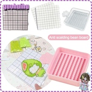 GUOHUIHU Perler Beads Baking Board, Strikethrough Handmade Perler Beads Template,  DIY Toy Accessori