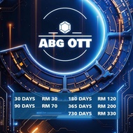  ABG OTT 1/3/6 MONTHS [PREMIUM] RENEW PACKAGE | LIVE CHANNEL | DRAMA MOVIE | CAN CHG AUDIO & SUB |