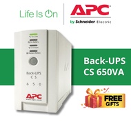 APC BK650-AS Back-UPS CS 650VA, 230V With 4 IEC outlets (1 surge), Uninterruptible Power Supply