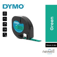 DYMO TAPE LETRATAG PLASTIC 12MM X 4M