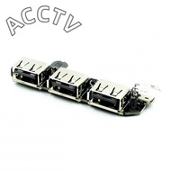 1/5PCS 5V 1A 1.5A 2.1A 3 USB Power Bank Charger Circuit Board Step Up Boost Module 18650 Li-ion Case