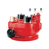 4 Ways Breeching Inlet (Cast Iron)