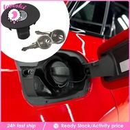 [Lovoski] Fuel Cap, 4584554AF 8U5Z-9C268-b Heavy-duty Fuel Cap Lock And Key for Fiesta 2010-2011, 20