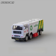 BIGBIEAGOPEH Garbage Truck Toy, Model Toy Car Simulation Recycling Sanitation Vehicle, Interactive I