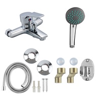 Hand Shower Set Shower Kran Panas Dingin Selang Stand Holder Shower HS72+G88+JS44+HSZ90