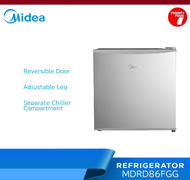 MIDEA Gross 50L Minibar Refrigerator / Minibar Fridge / Mini bar Peti Sejuk MDRD86FGG