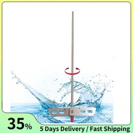 Wine Beer Deaerator Agitator 17.5 Inch Stainless Steel 316 Drilled Agitator Rod, Winemaking, Brewing