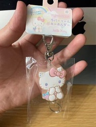 順豐包郵日本直送Sanrio 伸縮捲軸鎖匙扣  hello kitty