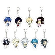 Acrylic DRAMAtical Murder Noiz Seragaki Aoba Clear Virus KeyChain Key Ring DMMD Pendant Chain Key Ri