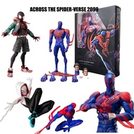 SHF SpiderMan 2099 Action Figure Miguel O'Hara Miles Morales Gwen Stacy Spider Man Figure Model