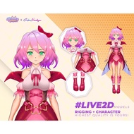 VTuber Live2D Model: Advanced Technology for Streaming Fans, Virtual VTuber Model, Live2D Streaming 