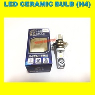 H4 LED CERAMIC BULB SC H4 LED BULB CERAMIC STRONGER CHARACTER H4 LED WHITE BULB CERAMIC H4 BOSSKU 24