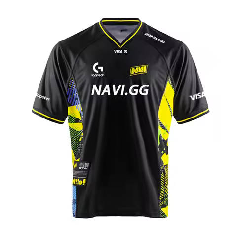 NAVI 2026 Pro Kit Jersey CS2 DOTA2 Match Player Same Style B1T w0nderful Male Female Fans Same Style
