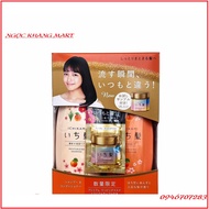 Bộ gội xả ICHIKAMI mẫu mới tặng kèm hấp (480g+480ml+10g)